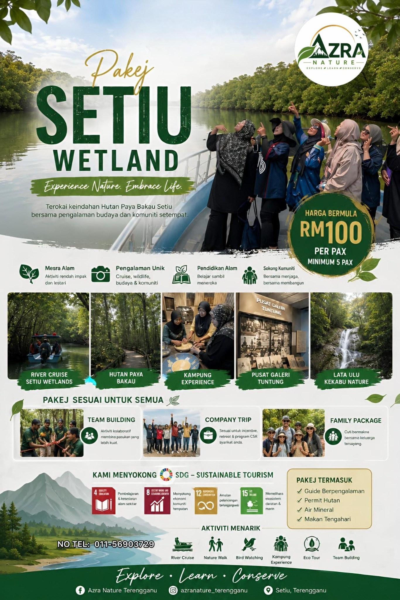 Poster pakej wetland